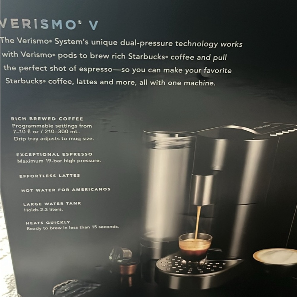 Verismo V Coffee and Espresso Maker